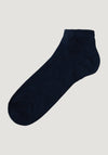 Șosete Rib extrafine din bambus (copii și adulți) - Footie Navy