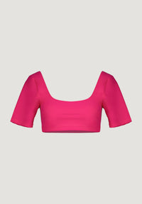 Tricou femei protecție UV - Agathe Fuschia