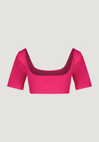 Tricou femei protecție UV - Agathe Fuschia
