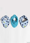 Bavețică/eșarfă din lână merinos și bumbac - Use It All Boy (set 3 buc) Joha HipHip.ro