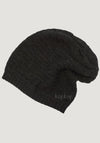 Căciulă long beanie adulți baby alpaca - Anthracite