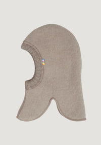 Cagulă dublată fleece din lână merinos - Sesame Melange Joha HipHip.ro