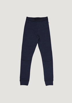 Colanți din lână merinos și mătase - Basic Marine Joha HipHip.ro