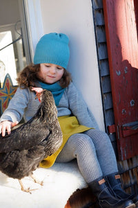 Colanți lână merinos - Grey Disana HipHip.ro