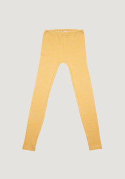 Colanți seamless din lână, mătase și bumbac - Yellow Melange Cosilana HipHip.ro