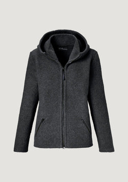Jachetă femei W300 din lână fiartă - Jula Anthracite Mufflon HipHip.ro