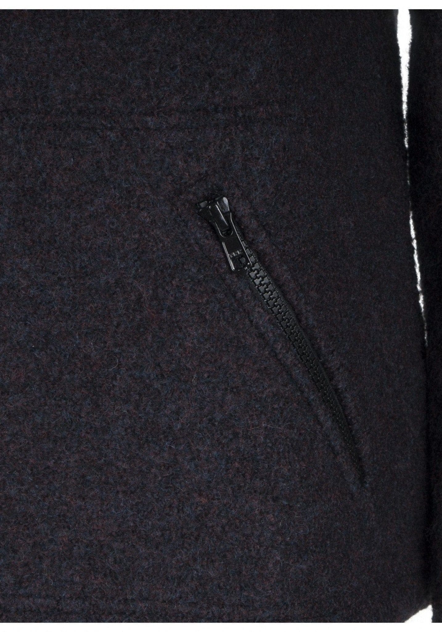 Jachetă femei W300 din lână fiartă - Jula Anthracite Mufflon HipHip.ro