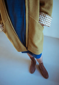 Palton femei din lână fiartă - Amber Monkind HipHip.ro