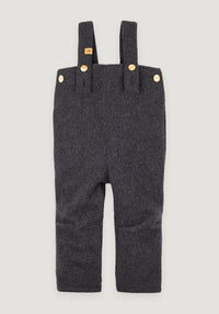 Pantaloni din lână fiartă reciclată - Anthracite Pure Pure HipHip.ro