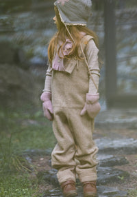 Pantaloni din lână fiartă reciclată - Cashmere Pure Pure HipHip.ro