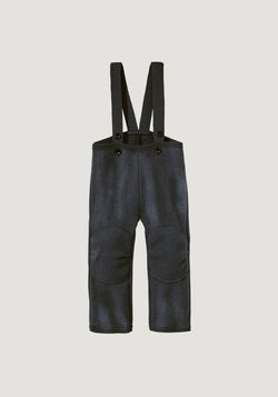 Pantaloni din lână merinos fiartă - Anthracite Disana HipHip.ro