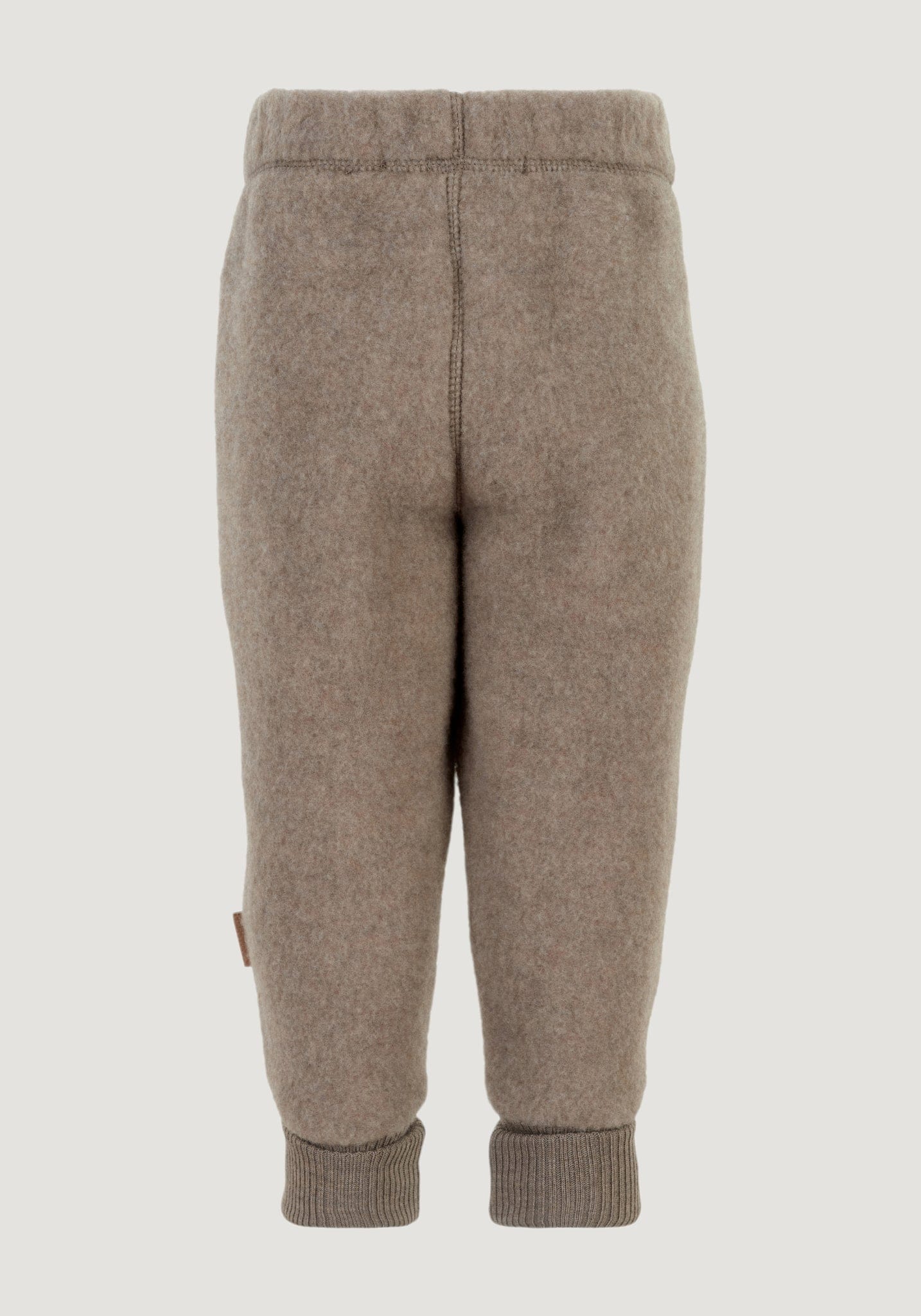 Pantaloni fleece din lână merinos - Melange Denver Mikk-line HipHip.ro