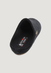 Papuci adulți lână - Fundus Graphite Haflinger HipHip.ro