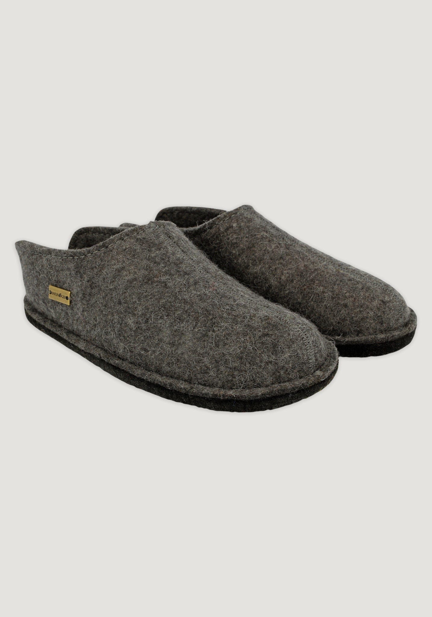 Papuci adulți lână - Smily Anthracite Haflinger HipHip.ro
