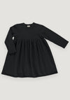 Rochie molton din bumbac - Lobelia Pirate Black Poudre Organic HipHip.ro