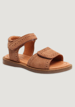 Sandale piele întoarsă - AndreaS Old Rose 24