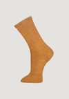 Șosete extrafine adulti baby alpaca - Mustard Melange