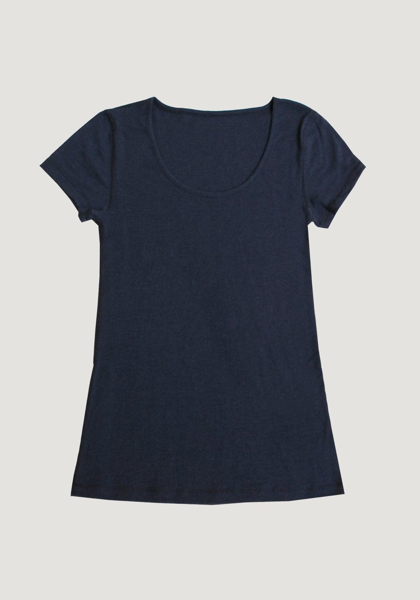 Tricou femei din lână merinos - Emma Navy Joha Woman HipHip.ro