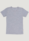 Tricou lână merinos - Basic Grey Joha HipHip.ro