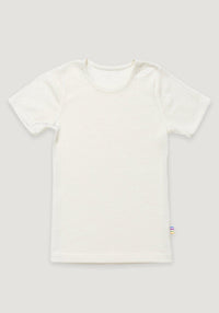 Tricou lână merinos - Basic White Joha HipHip.ro