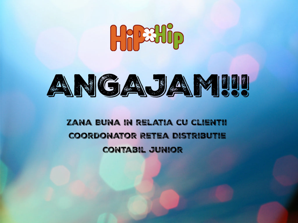 ANGAJAM 3X:  Zână Bună pentru Relatii cu Clientii + Coordonator distributie + Contabil Junior