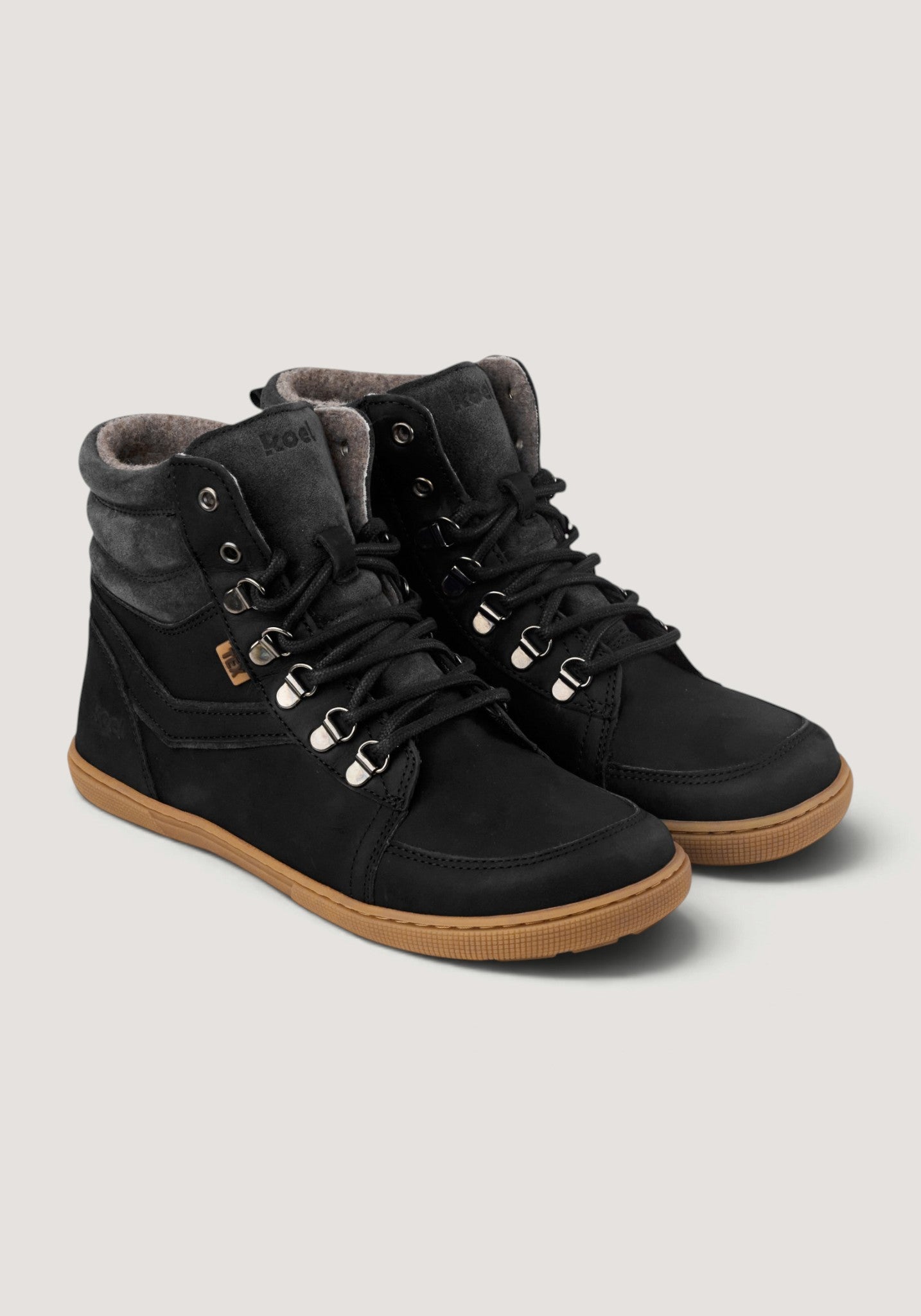 Ghete Barefoot impermeabile îmblănite - Fox Black
