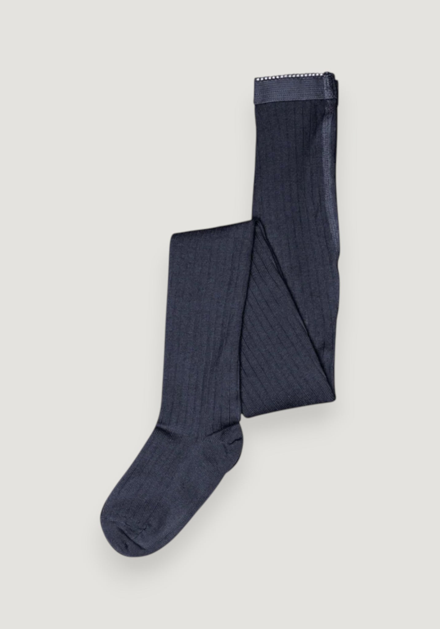 Dres Rib din lână merinos - Navy