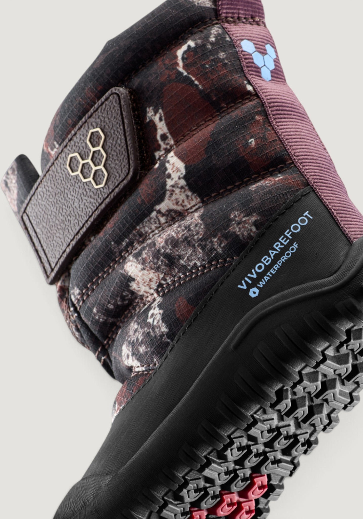 Cizme Barefoot impermeabile - Tracker Boot AT Toddlers Mole Print