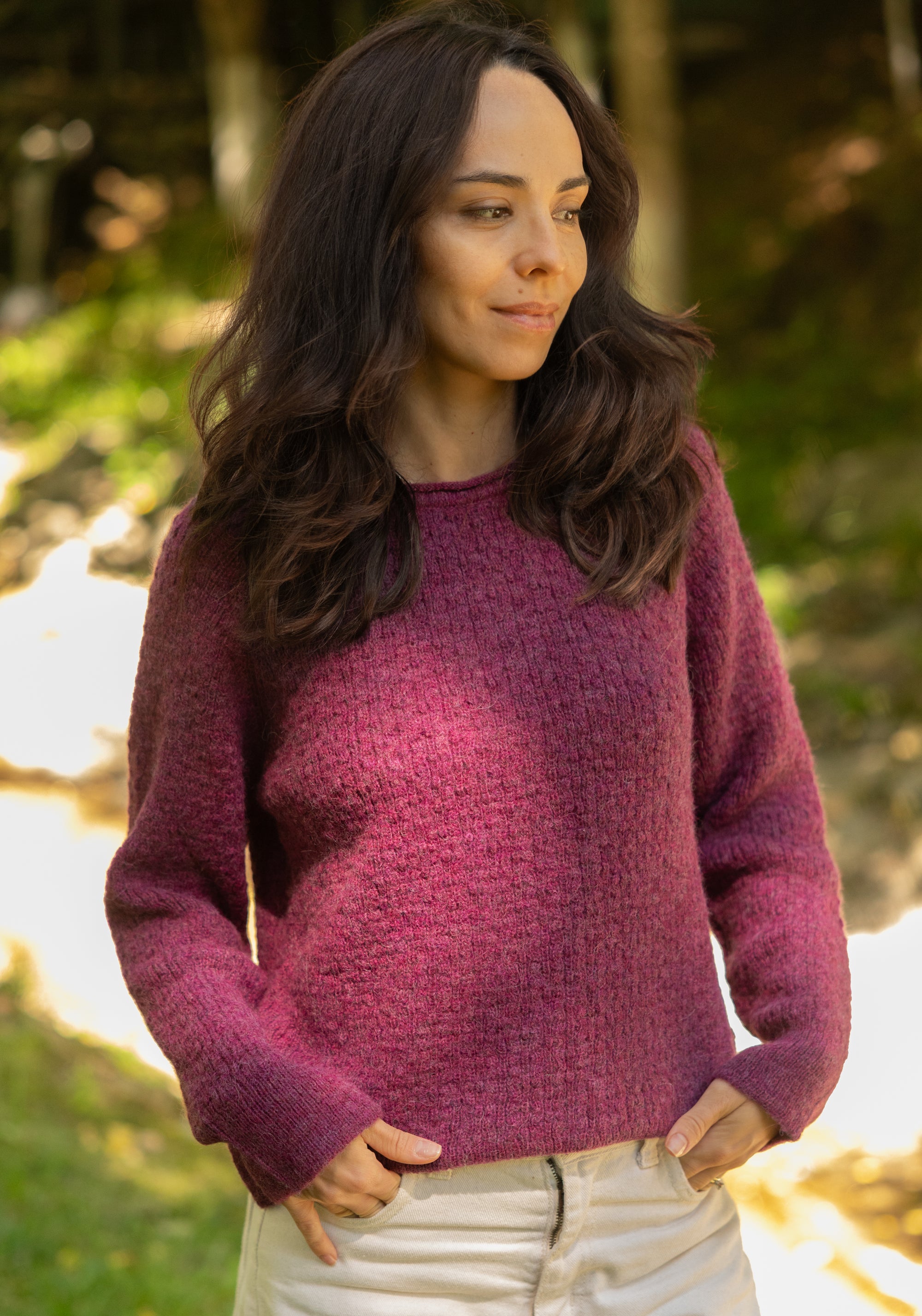 Pulover din baby alpaca - Juliane Plum