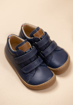 Sneakers Barefoot din piele - Danny Blue
