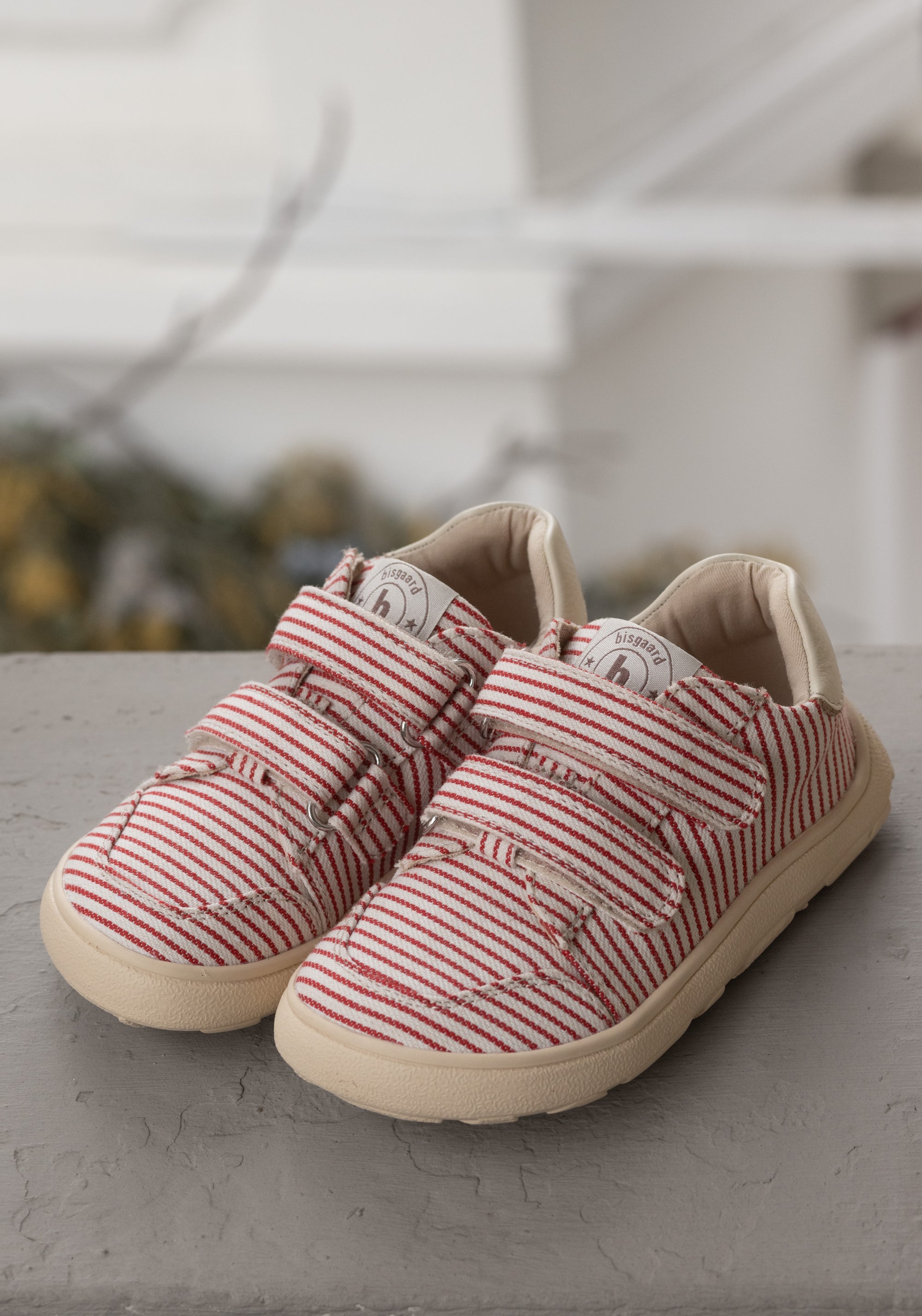 Teniși Barefoot din bumbac - Skipper Red