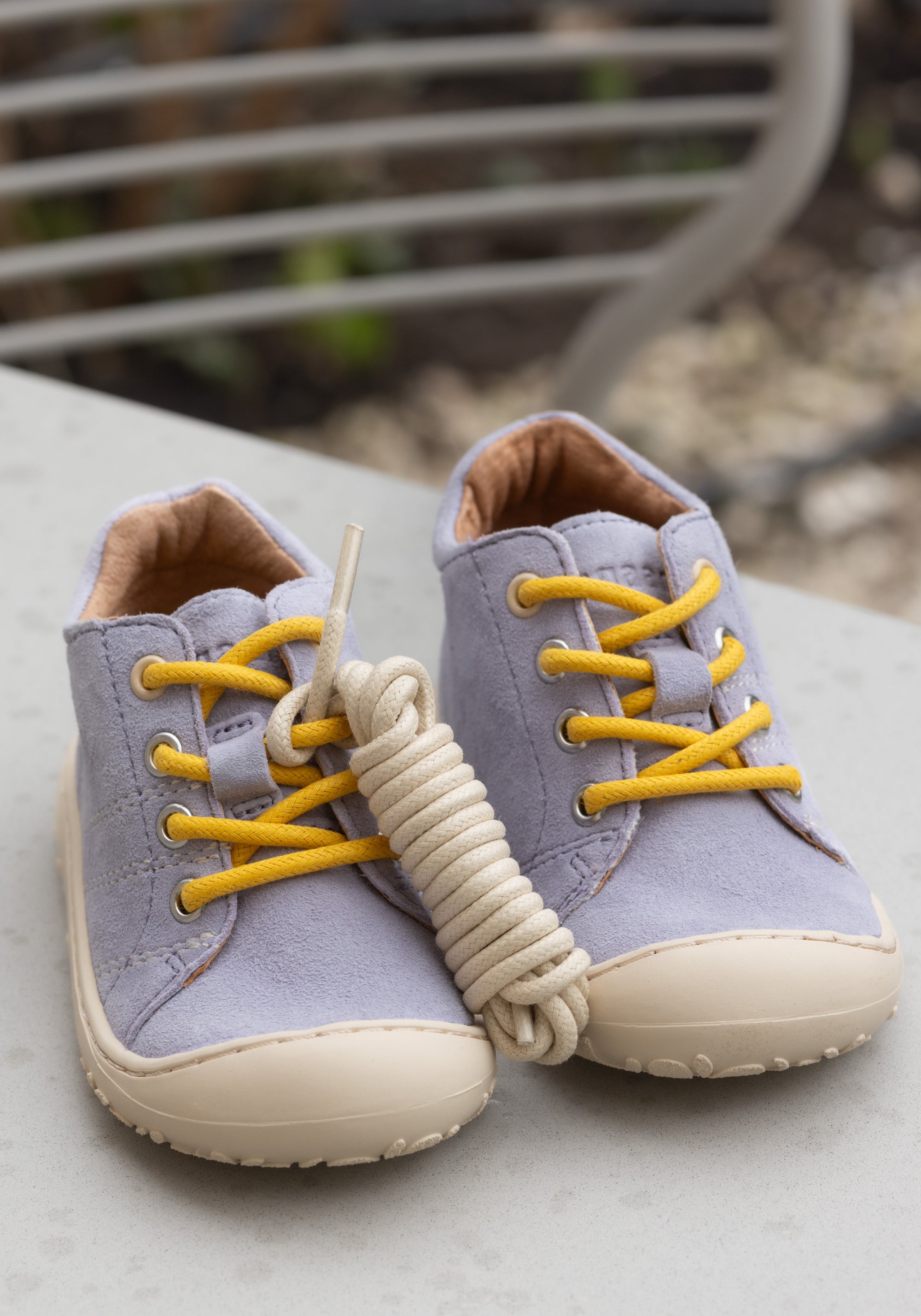 Sneakers Barefoot din piele întoarsă - Hale Violet