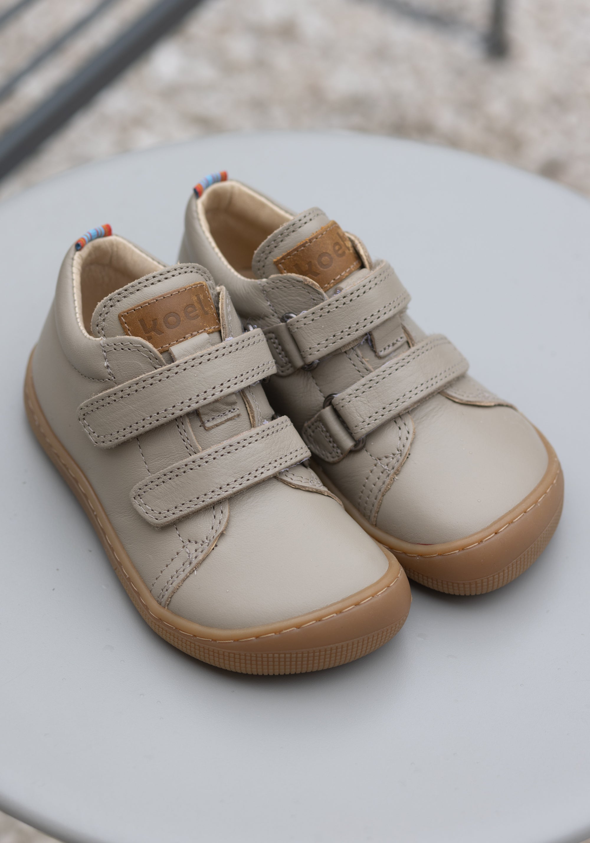 Sneakers Barefoot din piele - Danny Taupe