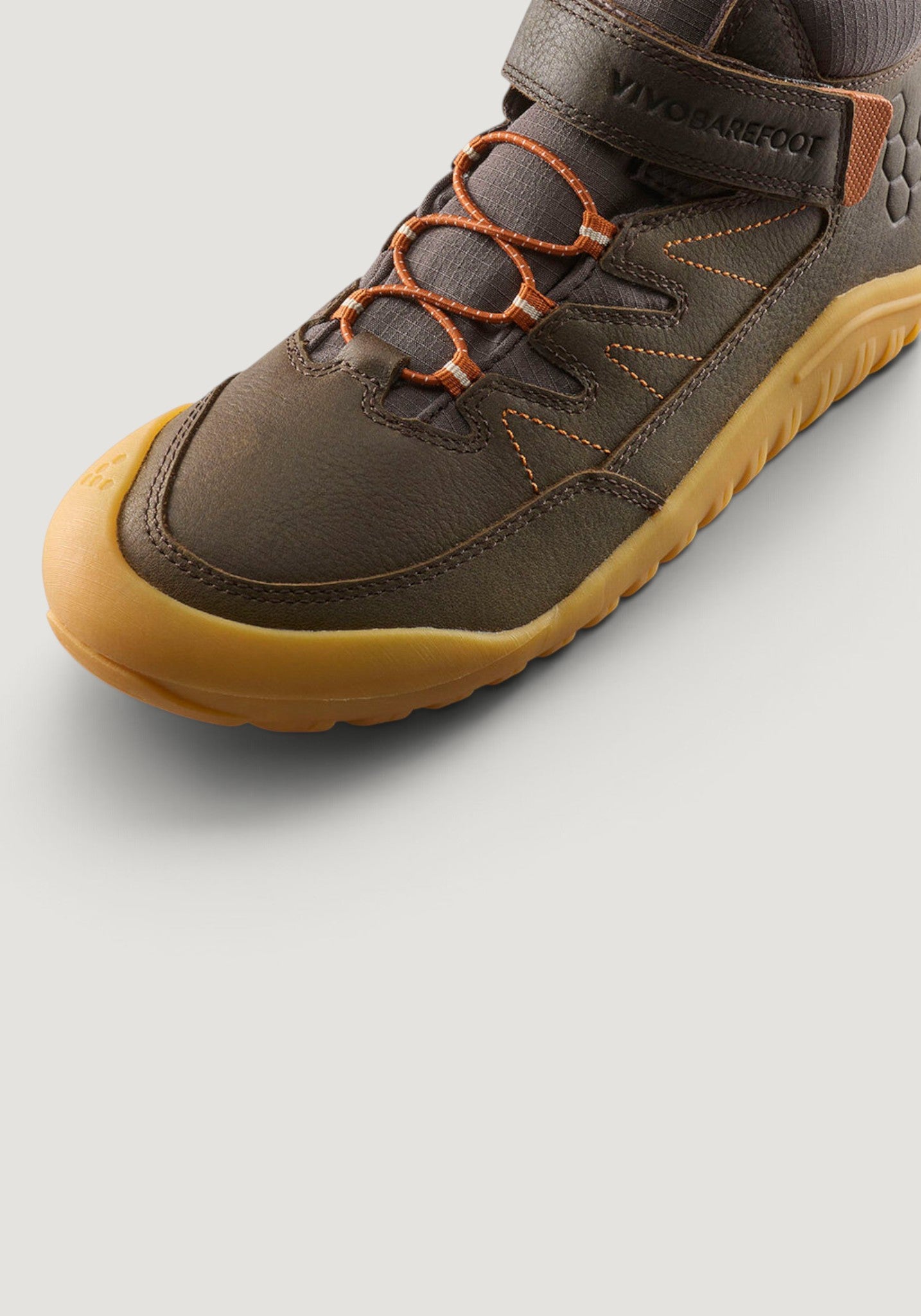 Ghete drumeție Barefoot din piele - Tracker AT Juniors Bracken