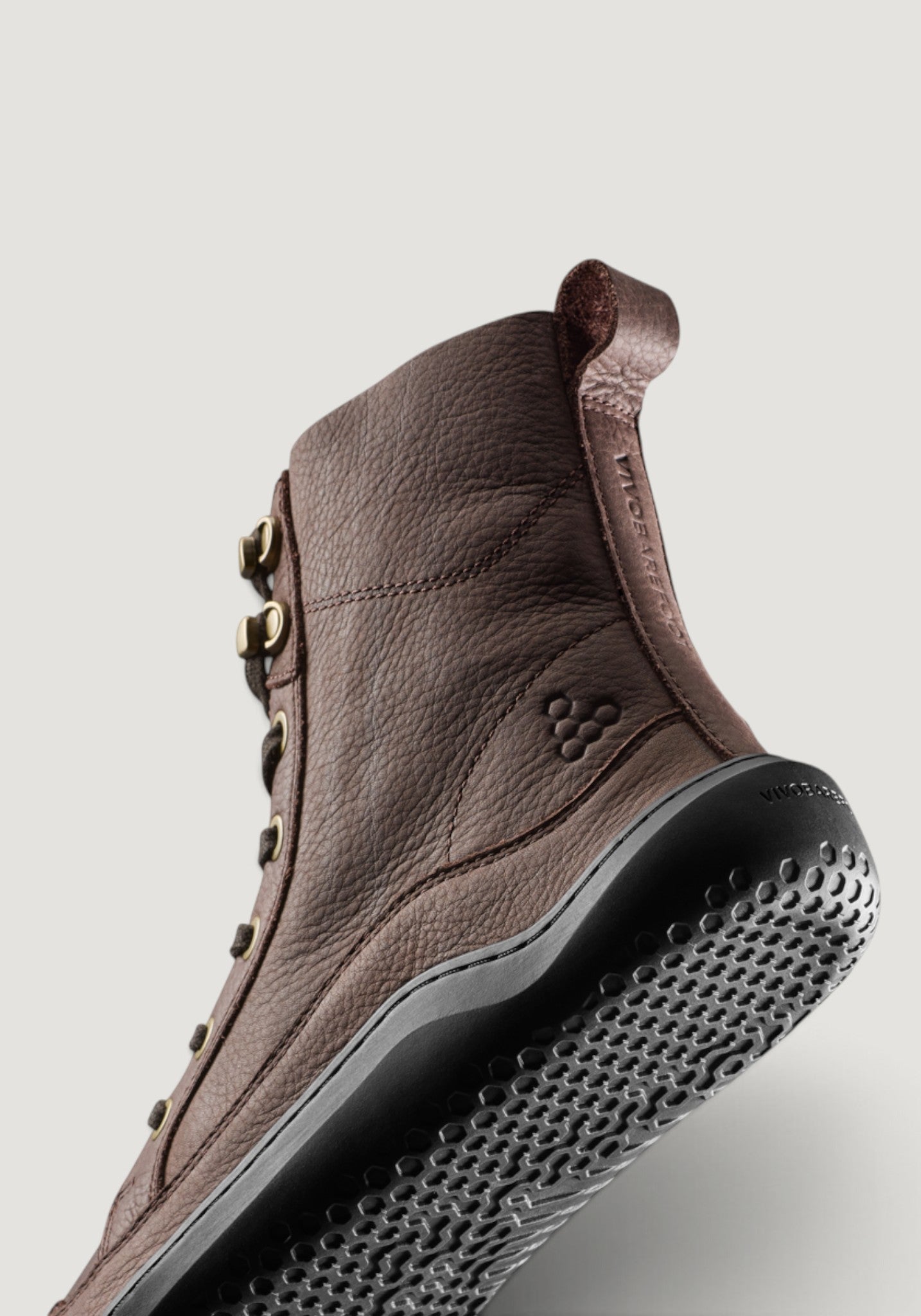 Ghete Barefoot din piele - Gobi Boot II Men Mole