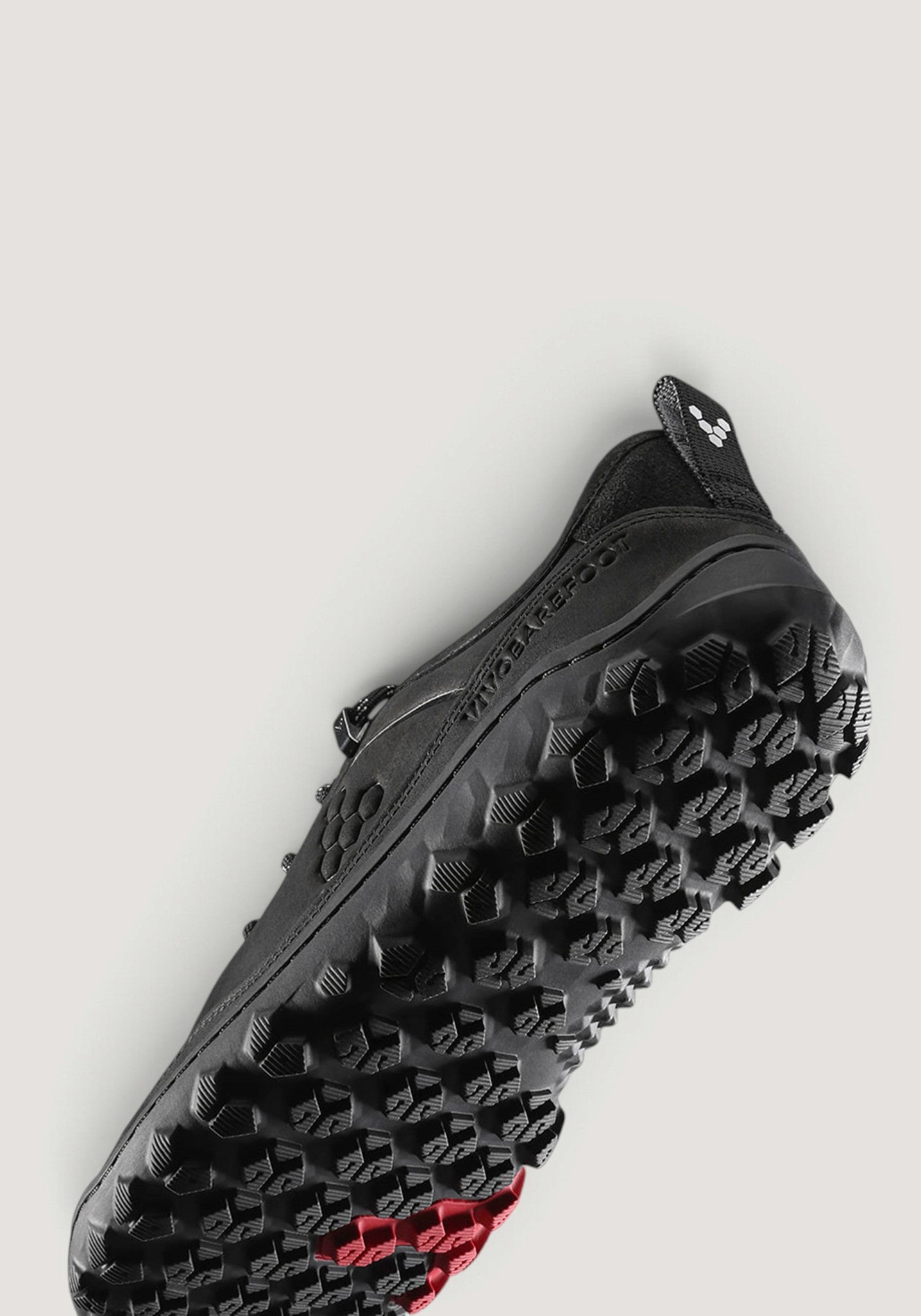 Pantofi drumeție Barefoot din piele - Tracker Leather AT Low II Men Obsidian