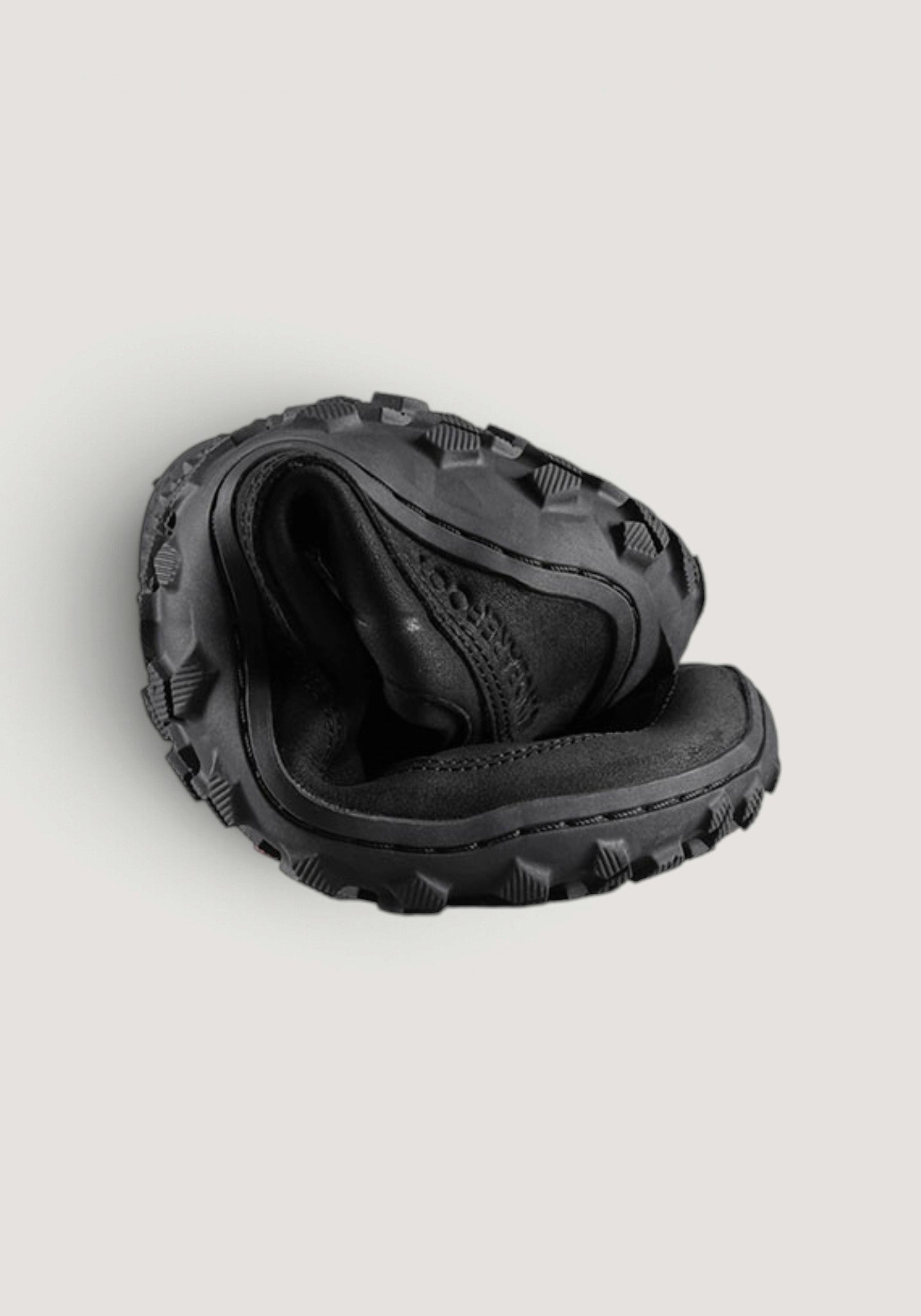Pantofi drumeție Barefoot din piele - Tracker Leather AT Low II Men Obsidian