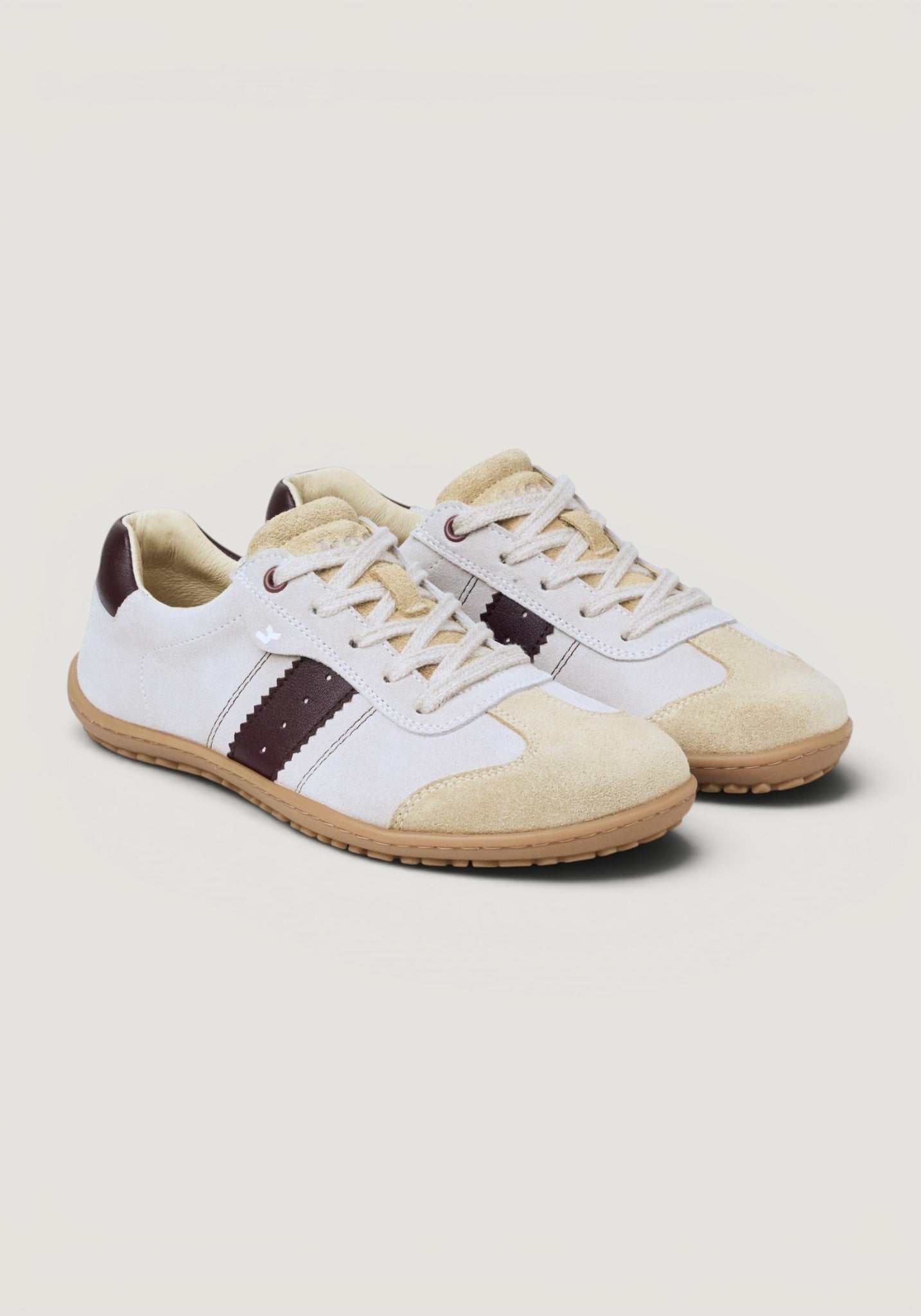 Sneakers Barefoot din piele - Ila Light Beige