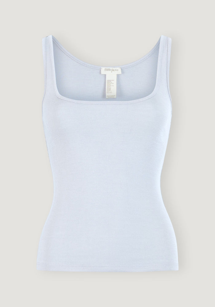 Maiou seamless din lână merinos - Vonic Frost Blue