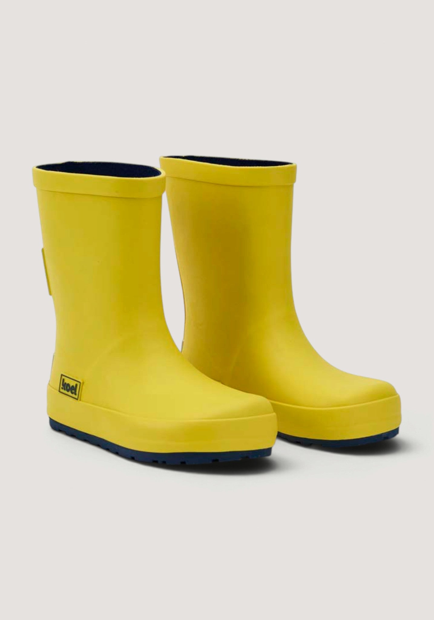 Cizme de cauciuc Barefoot Wide - Wini Yellow
