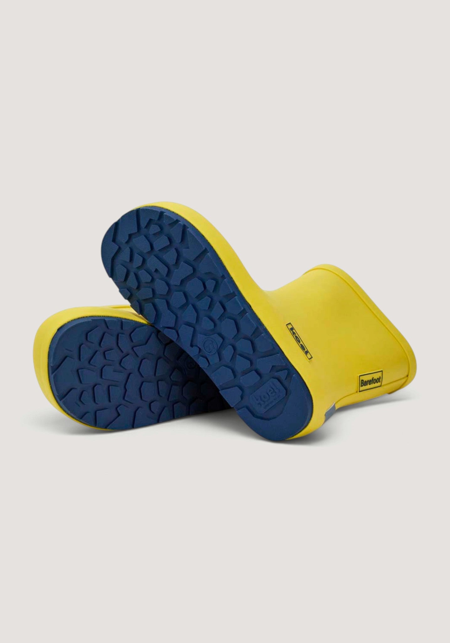Cizme de cauciuc Barefoot Wide - Wini Yellow