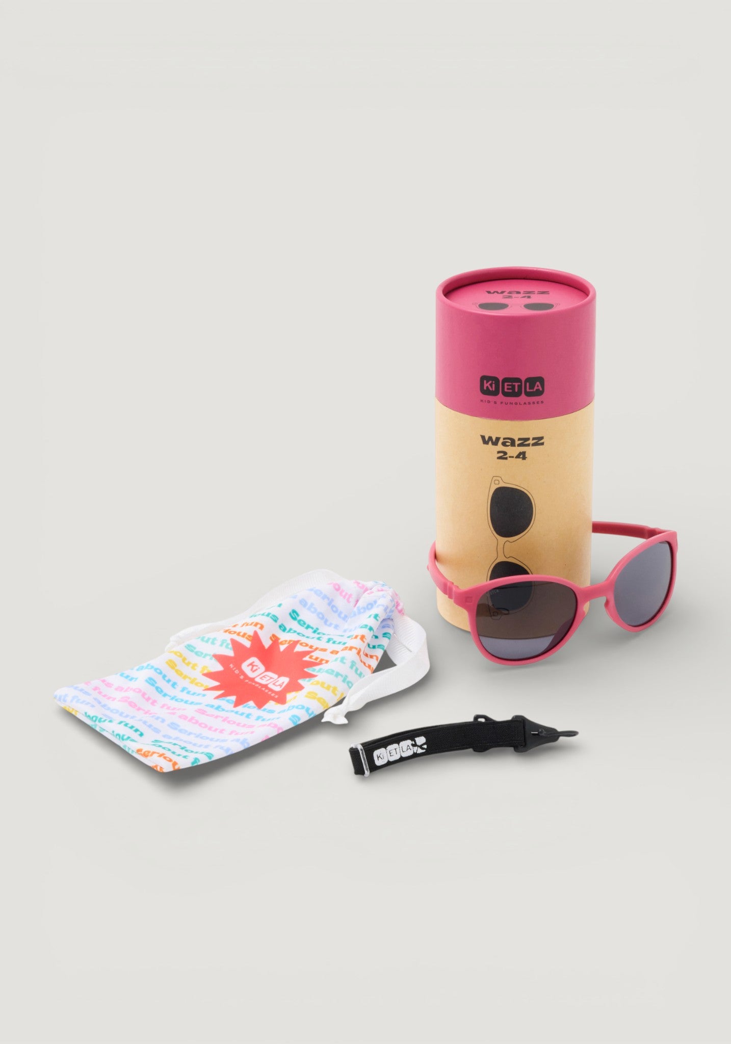 Ochelari de soare 0-4 ani - Wazz Raspberry