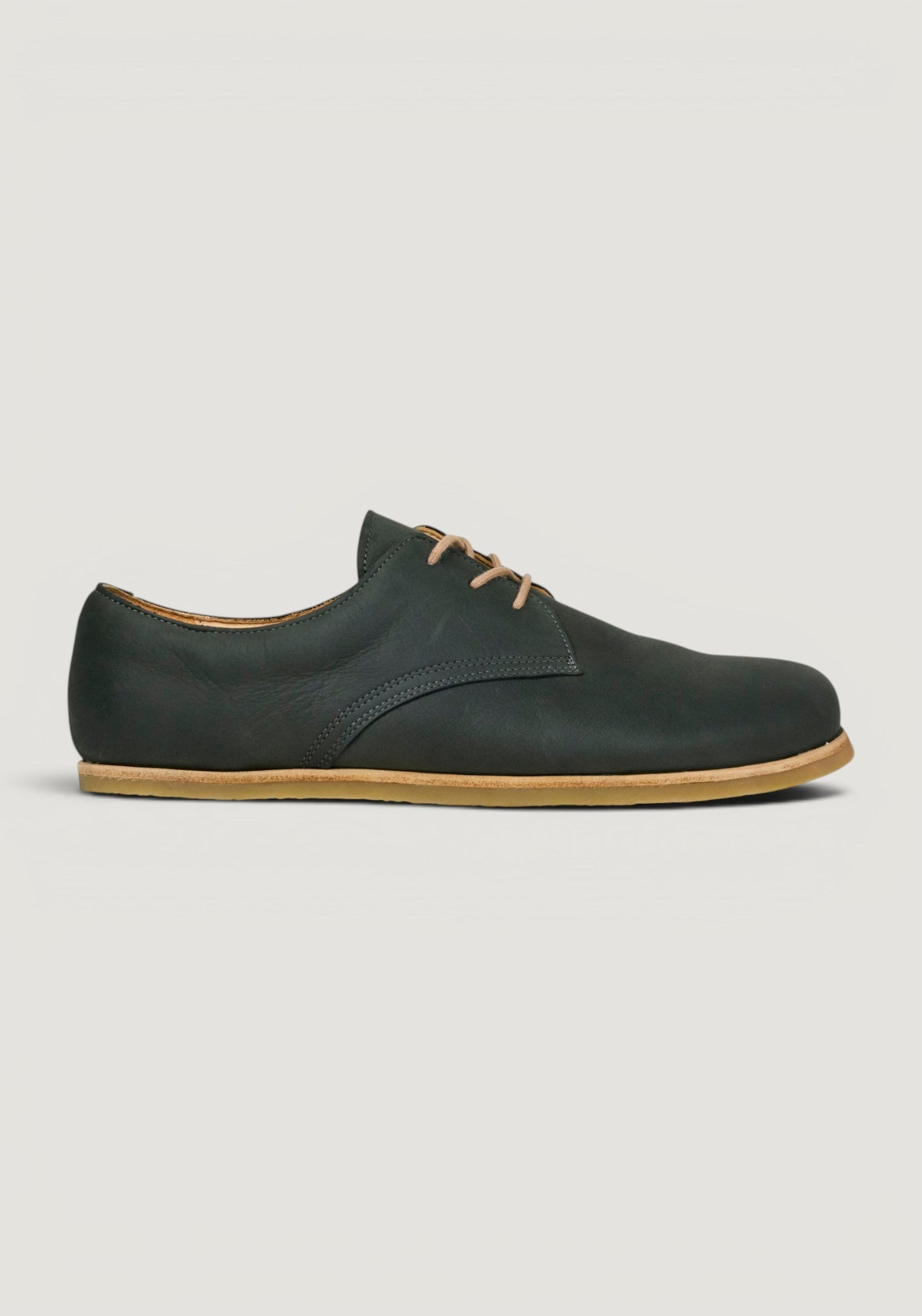 Pantofi Barefoot din piele - Tim Dark Grey