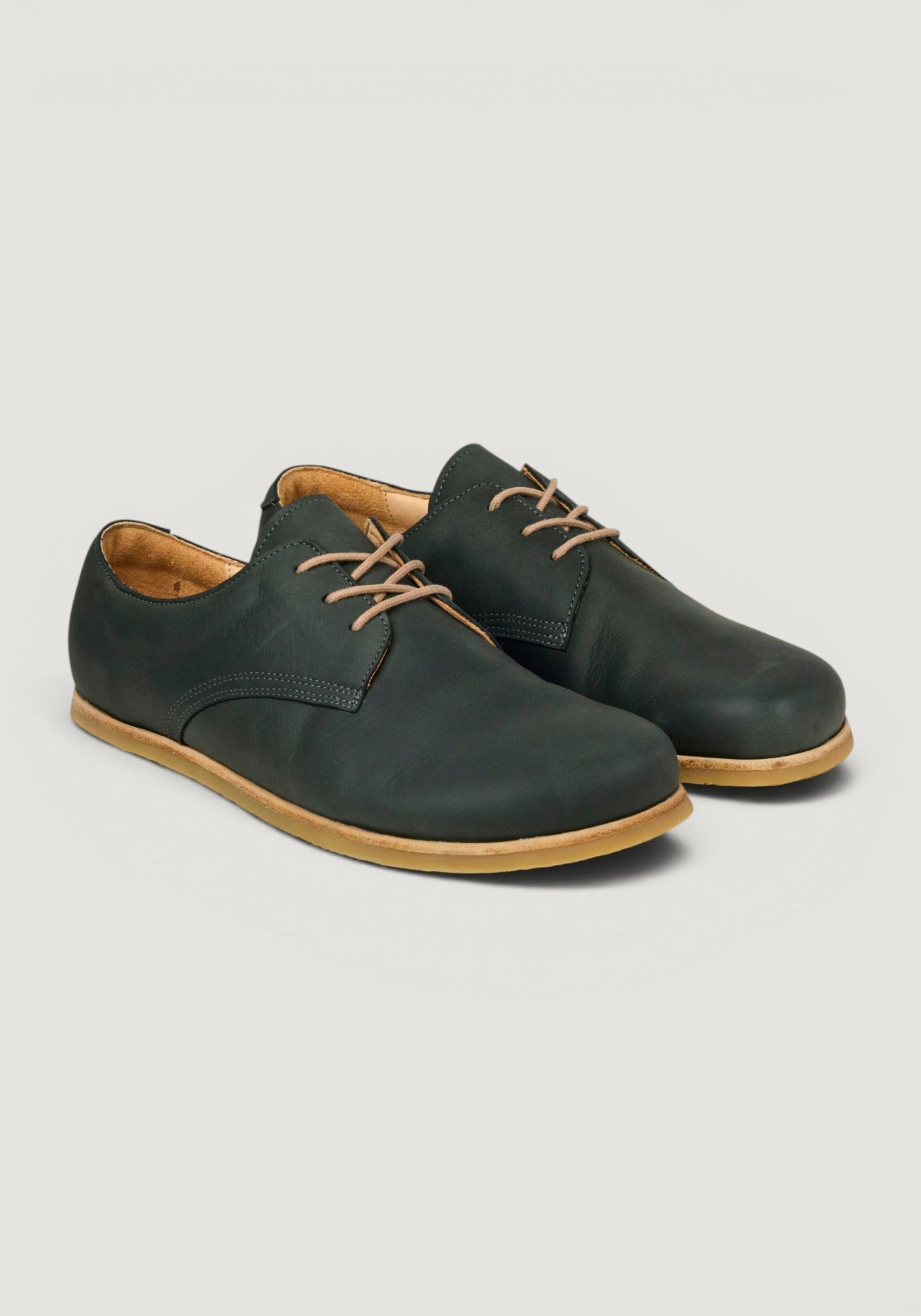 Pantofi Barefoot din piele - Tim Dark Grey