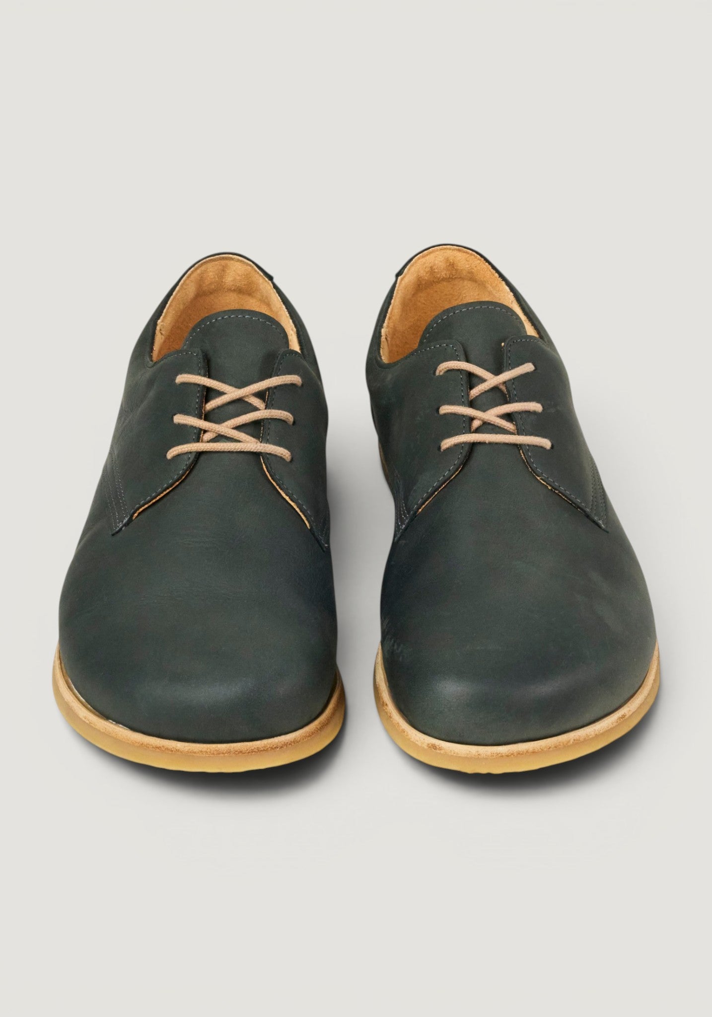 Pantofi Barefoot din piele - Tim Dark Grey
