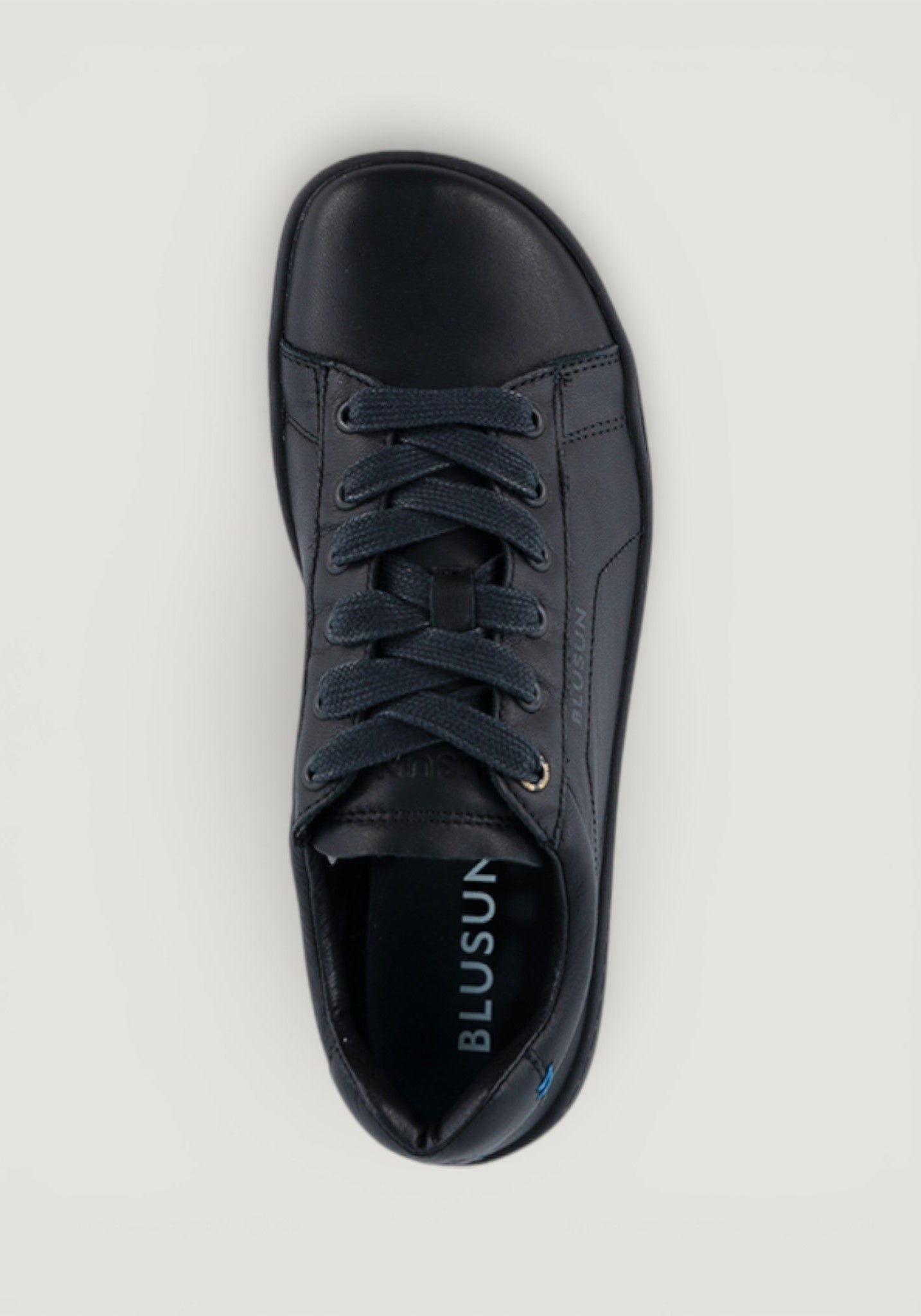 Sneakers Barefoot din piele - Deep Black