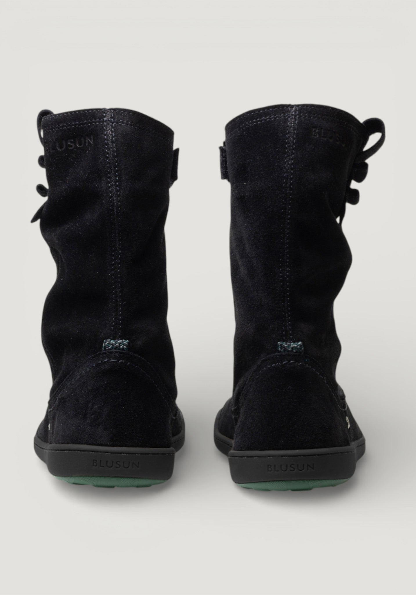 Cizme Barefoot îmblănite cu membrană Primaloft - Black