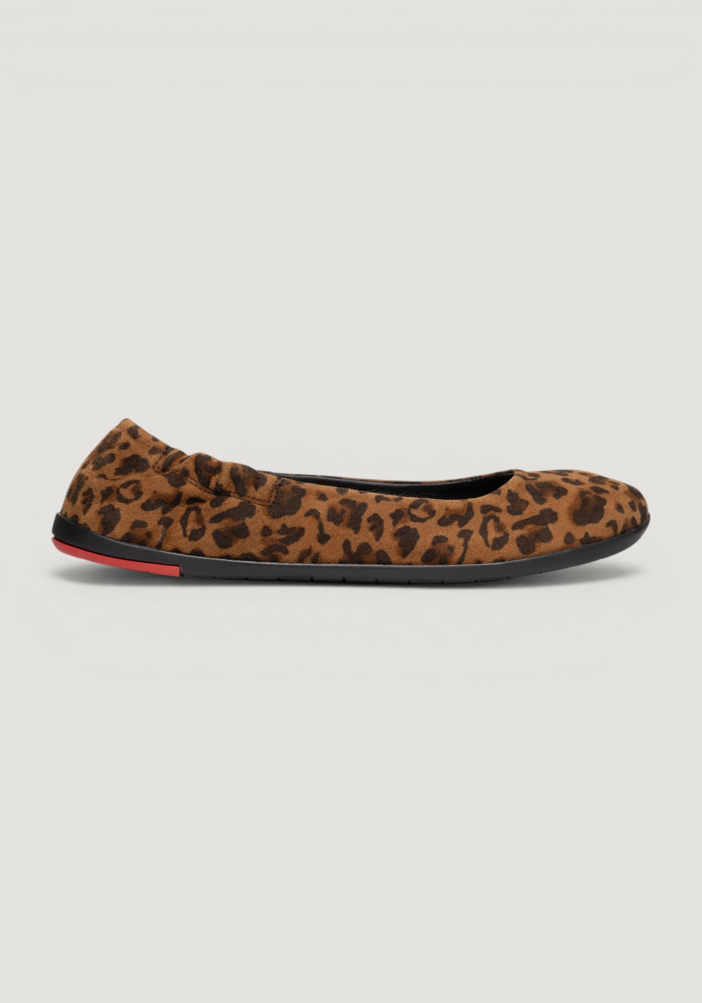 Balerini Barefoot din piele întoarsă - Leo