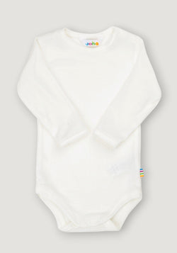 Body din lână merinos - Basic White