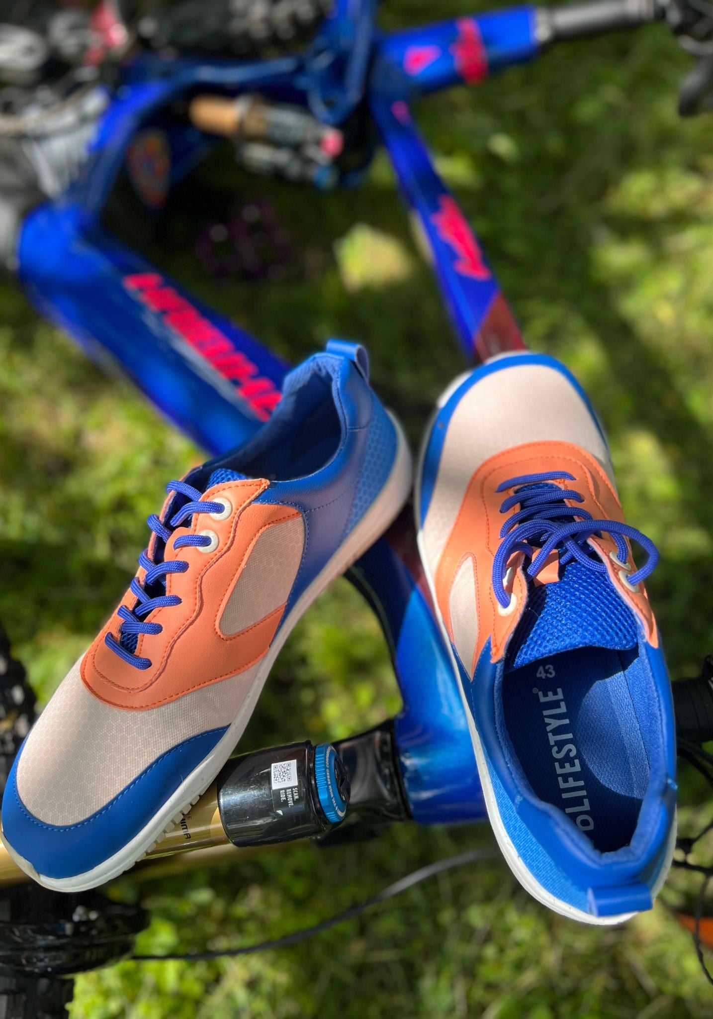 Sneakers Barefoot adulți - Fitness Style Ocean Blue